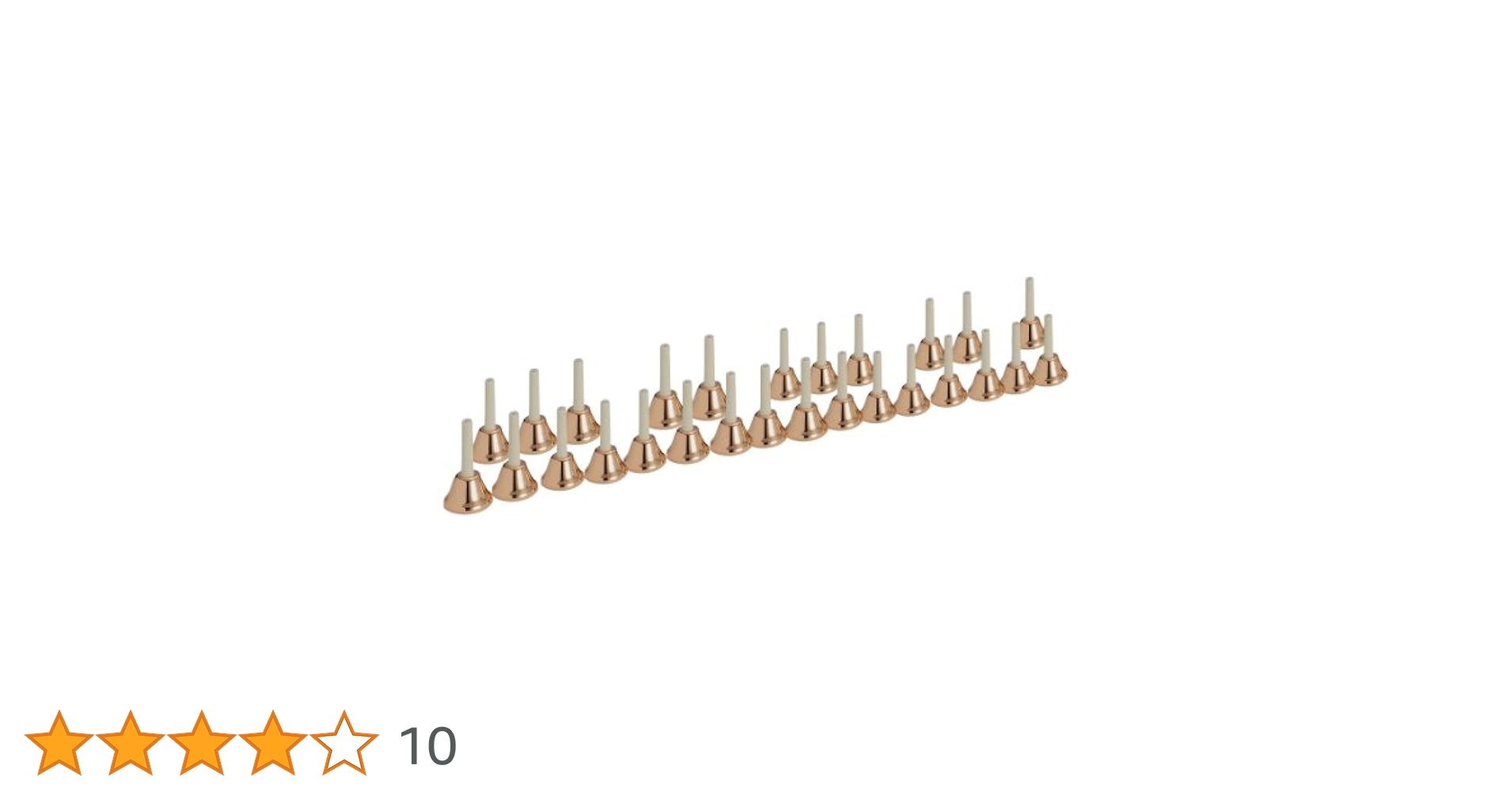 美品 ウチダ ゴールド27音 (ハンドベル) MBG27 全音 ZEN-ON ミュージックベル（ハンドベル） - ゴールド MB－GNと関連