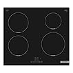 Bosch Hob PUE611BB5D Induction. Number of burners/cooking zones 4. Touch. Timer. Black