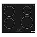 Produktbild Bosch Hob PUE611BB5D Induction. Number of burners/cooking zones 4. Touch. Timer. Black