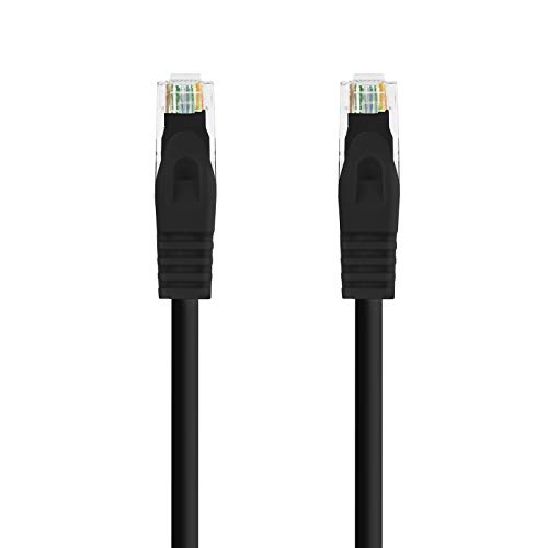 Cable Ethernet RJ45 Cat.6A UTP 1 Metro Negro miniatura 2