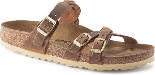 Birkenstock 1024052142 Franca Br Cognc Oil LTR R 42