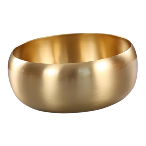 MAGICLULU Brass Tea Cup Washing Bowl Matcha Basin for Teacup Cleaning Smooth Rim Practical for Daily Use Ceremonies for Weddings Parties Banquets