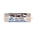 10 x Cat Litter Tray Liners Super Strong Made From Recycled Plastics
