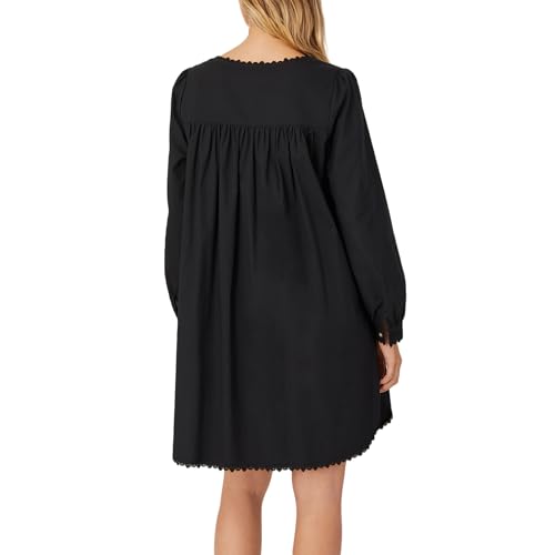 Eileen West Queen Anne’s Lace Womens Sleepwear & Loungewear – Heirloom Dream Collection - 100% Cotton Long Sleeve Short Robe4