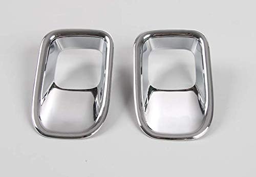 Compatible with Jeep Compass 2017-2024 ABS Cover Sticker Interior Accessories Car Accessories Decorative (Chrome, Tailgate Hook Trim Ring)
