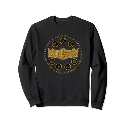 Game Of Thrones House Of The Dragon Gods Kings Fire Blood Sudadera