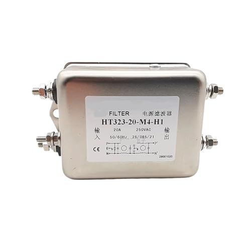 Filtre d'alimentation HT323 20A monophasé anti-interférence 220V