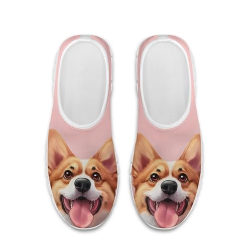 Image of Jeiento Cute Dog Women's Casual Slip On Shoes Loafers Sneakers for Women