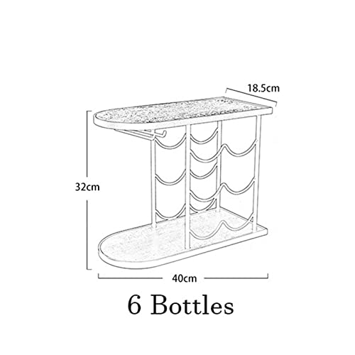 Soporte para Botellas de Vino Retro 6 Botellas miniatura 2
