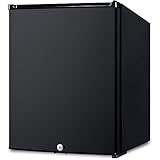 Summit Appliance 16 in. 0.7 CU. FT. MINI Fridge Without Freezer in Black MB12B