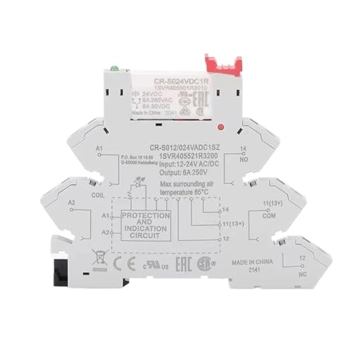 Relé de interfaz CR-S de ABB CR-S024VADC1CRZ para control de armarios 3