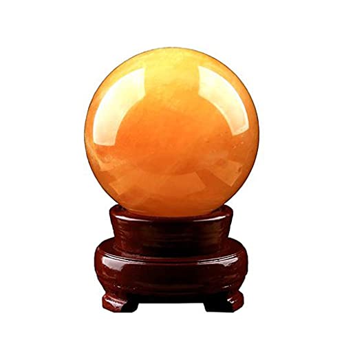 Sphère en topaze naturelle pour harmoniser votre salon et bureau moderne