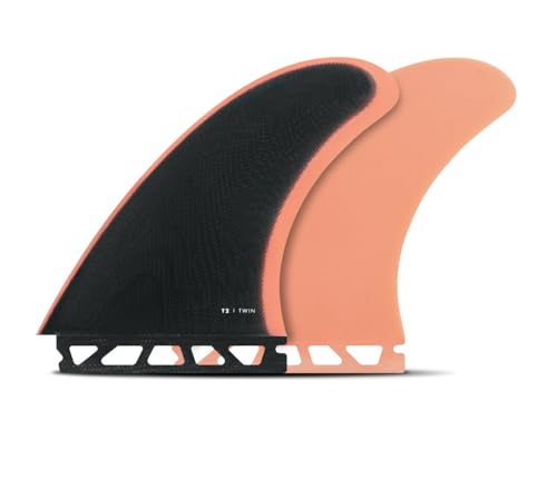 Ailerons T2 en fibre de verre pour planche de surf évitant les dérapages