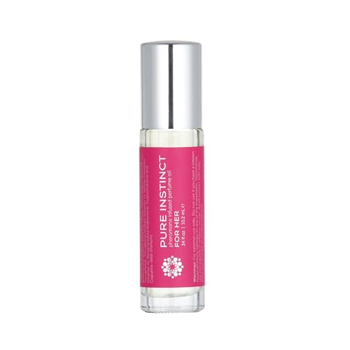Pure Instinct Perfume with Pheromone Infused Essential Oil for Her - Roll on 10.2 ml | 0.34 Fl. Oz