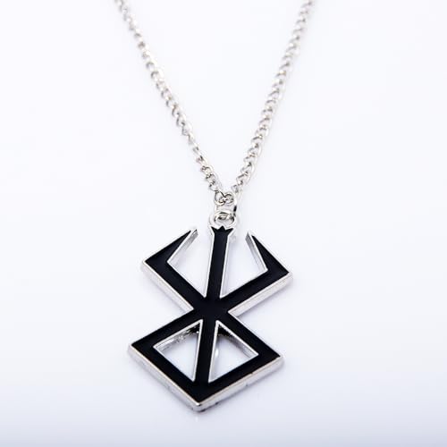 Berzerk Guts Sword Necklace Keychain - Berserker Dragon Slayer & Sacrifice Mark - Gift for Women Men and Fans3