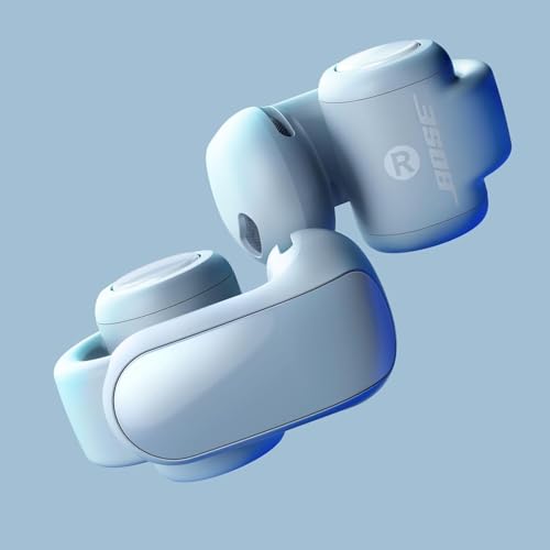 Image of Bose Ultra Wireless Open Earbuds, Immersive Audio, Clip-On for Running with Openaudio Awareness, Up to 48 Hours Battery Life, Moonstone Blue - Limited Edition Color