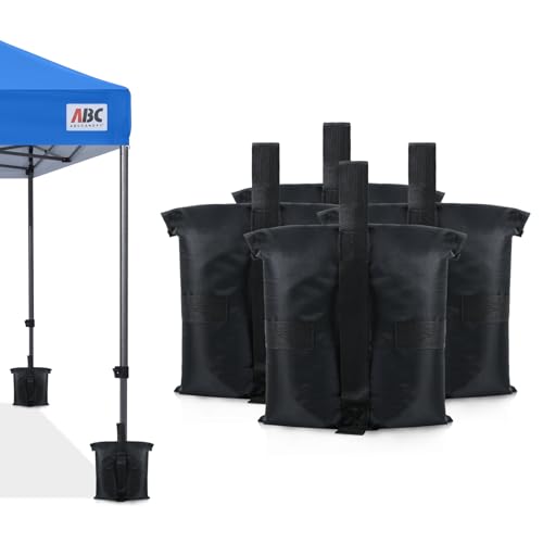 ABCCANOPY Heavy Duty Weight Bags, Black（115lb）