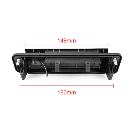 Image of Vlicevrn CCD Car Rear View Camera Trunk Handle with Fish Eye Lens Night Vision Backup Parking Camera Waterproof IP68 Vehicle Camera for Mercedes Benz C Class W205 C180 C200 C280 C300 C350 C63 AMG CLA