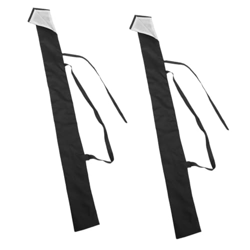 FOYTOKI 2Pcs Sword Bag Thick Portable Storage Pouch for Japanese Chinese Swords Convenient Carrying Case with Strap Design for Protection Collection