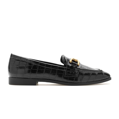 Image of U.S. Polo ASSN. Luna Black Loafers with Premium Upper