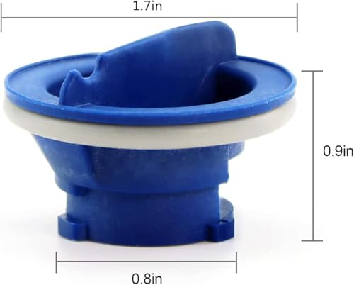 Image of W10524920 Dishwasher Rinse Aid Cap Compatible with Whirlpool KitchenAid Dishwashers, Replaces WPW10304408, WPW10524920, AP6022605, PS11755939