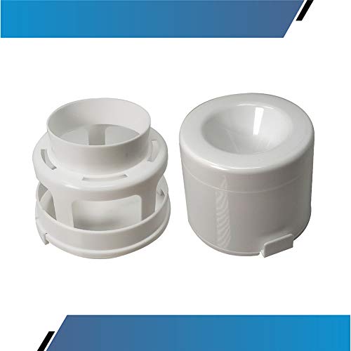 Indoor Dryer Vent Kit with Lint Trap Bucket and 4 feet Flexible Aluminum Foil Duct