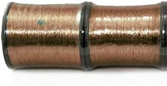 Bhavya Enterprises Zari roll (Metallic Yarn) Thread for Embroidery Work, Beading, Jewellery Making and Crafts (Rose Gold, 2)