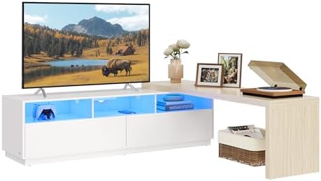 Zwarte eiken tv-kast 80 x 30 x 30 cm bewerkt hout