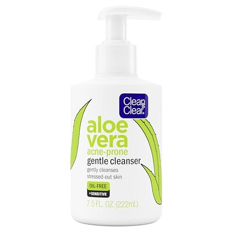 Clean & Clear Aloe Vera Gentle Facial Cleanser Cover