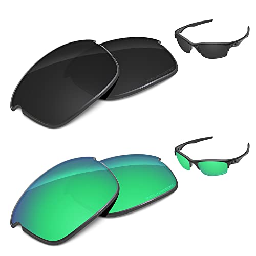 Image of Performance Replacement Lenses for Oakley Bottle Rocket OO9164 Polarized Etched - Value Pack
