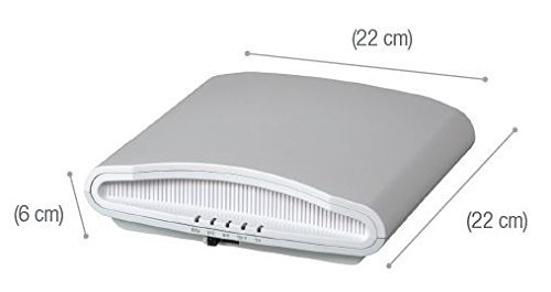 Ruckus Wireless ZoneFlex R710 UNLEASHED Dual-Band 2.4GHz and 5Ghz- 802.11ac Wave 2 Access Point (4x4:4 Streams, BeamFlex, Dual Ports, 802.3af PoE, US) 9U1-R710-US00 (Renewed)