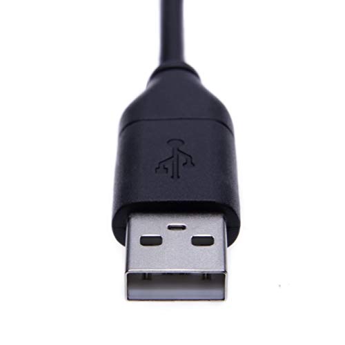 Image of Keple USB Charger and Data Cable for Samsung Digital Camera EX, L, WB, S, SL, ST, SH, P, PL Series SUC-3 SUC-5 SUC-7 Data Transfer and Charging Cord - Black