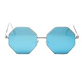 charmant brillen 【Artikel 】Damen Vollrand Achteckige Linse Mode einzigartiges Design Brillen Zubehör charmante Damen Sommer tragen(sonnenbrille herren brille damen gleitsichtbrille lesebrille brillen online brillengestelle mit sehstärke stärke polarisiert kaufen in polarisierte runde ohne verspiegelte moderne bestellen verspiegelt sportbrille anprobieren)