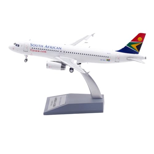 Avión en miniatura de 18 cm Airbus A320 South African Airways réplica civil 1:200