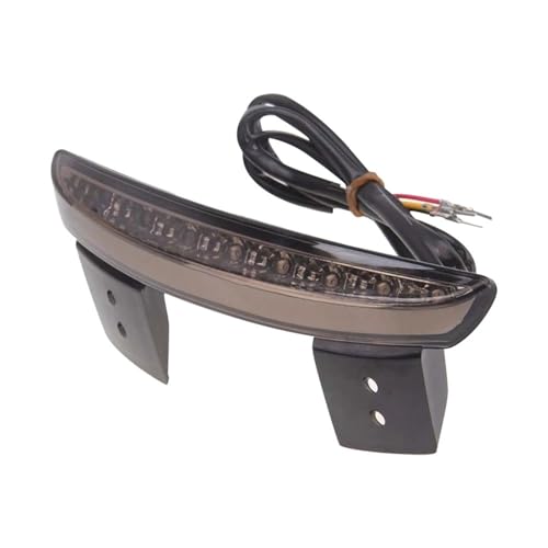 Feu arrière LED rouge moto et garde-boue de bord pour virées en Sportster XL