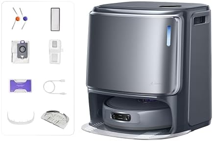 NARWAL Freo Z10 Ultra Saugroboter mit Wischfunktion, 18.000 Pa Saugleistung, Dynamische Moppausdehnung, Tangle-Free System, Intelligente Nass-Trocken-Reinigung, All-in-One-Basissta
