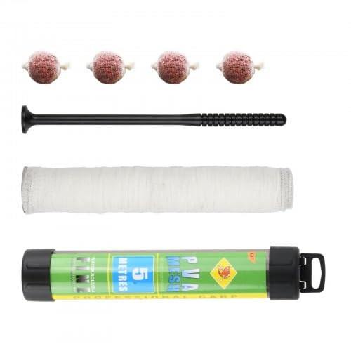 5M PVA Beutel Angeln Wasserlösliches Netz, 1.8cm Breit, Karpfen Zubehör, Angeln Ausrüstung, Angelzubehör Karpfen, Ideal für Fishing Liebhabe