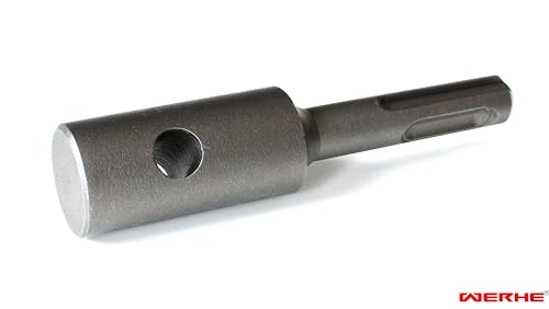 Tarière Ø40mm WERHE avec adaptateur SDS Plus pour creuser sans effort