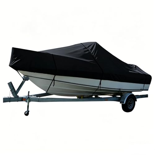 Housse de bateau coque en V Oxford 420D idéal hivernage yacht et port
