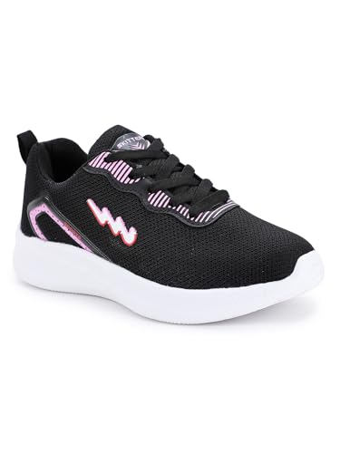 Image of SKITTER Women's Lightweight Sports Shoes Mesh Material Black Color Footwear (GN-236)