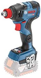 Bosch Professional system 18V: akumulatorowa wkrętarka udarowa i klucz udarowy GDX 18V-200 C (maksymalny moment obrotowy 200 Nm)