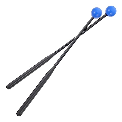 Vaguelly 2Pcs Marimba Sticks Mallets for Durable Music Hammers with Comfortable Grip Xylophone Accessories for Performances