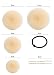 7pcs Donuts para El Pelo, Accesorios de Peinado Kit con 5 Gomas...