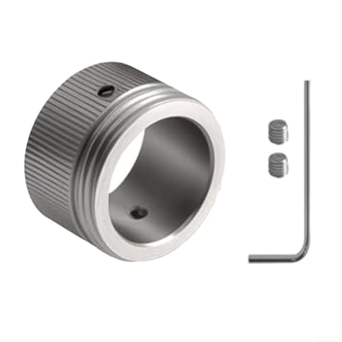 Laymotric Valvola di riscaldamento in acciaio inox, adattatore, con testa termostato, termostato programmabile, valvola per radiatore compatibile con termostato, per temperatura del sistema di