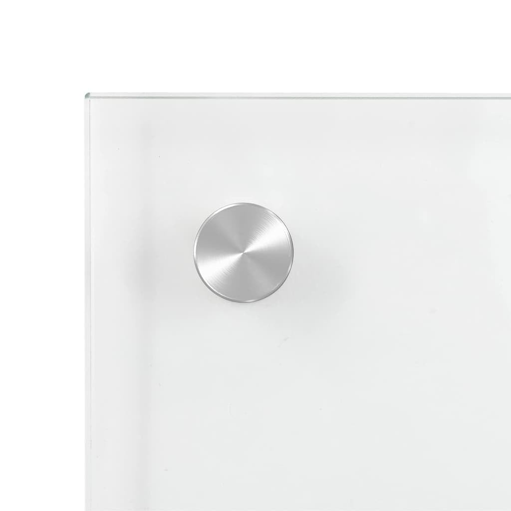 Generisch Küchenrückwand 2 pcs Transparent 100 x 60 cm Gehärtetes Glas,Heim Garten,Küche Esszimmer,Küchenhelfer -utensilien-3415433