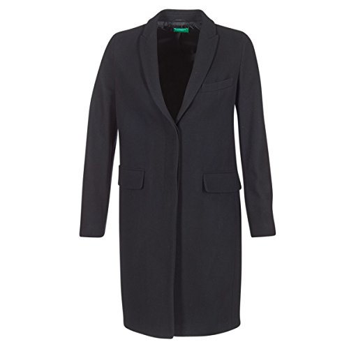 Benetton MADIR cappotto, Nero (Nero ), DE 40 (IT 46)