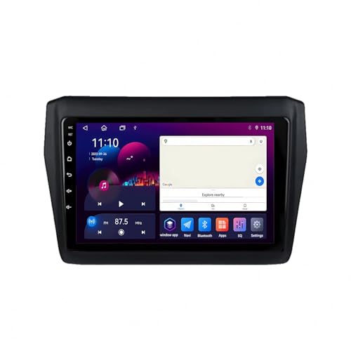 Carplay Coche HD con Cámara Trasera y Bluetooth Radio 2G+32G para SsangYong