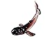 Dale Tiffany Whale Handcrafted Art Glass Figurine, Maroon