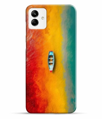 Image of Printed Hard Back Case Cover & Compatible for Samsung Galaxy M04 4G | Samsung M04 | Nature Vector Art (Multicolor) - D1207