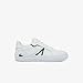 Lacoste Women's L004 Sneaker, White/Green, 8